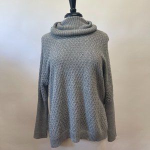 Grey Knit Alpaca Sweater